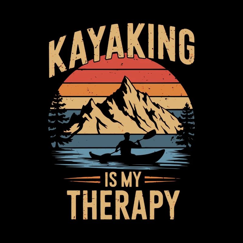 Kayak Spruch vintage
