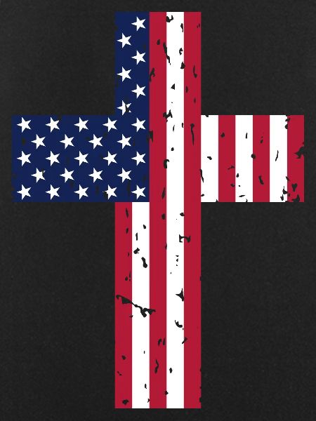 USA Cross Flag