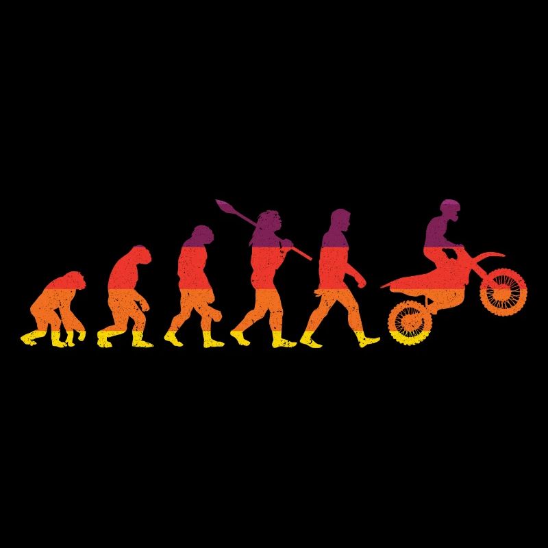 Evolution Graphic Dirt Biker Motorcycle Enduro Mot
