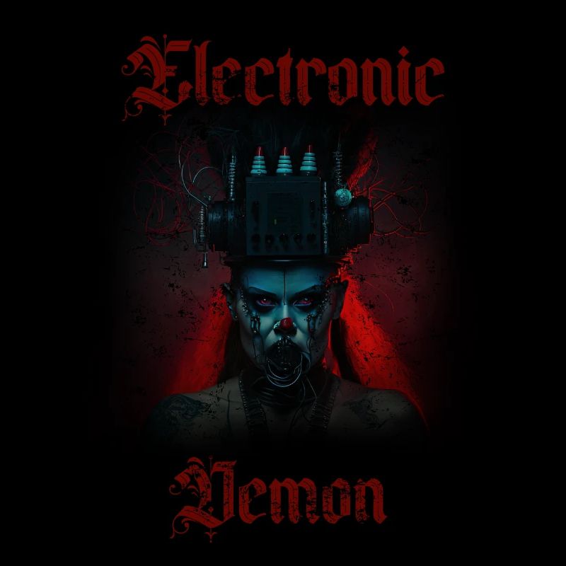 Elektronischer Dämon Techno Musik