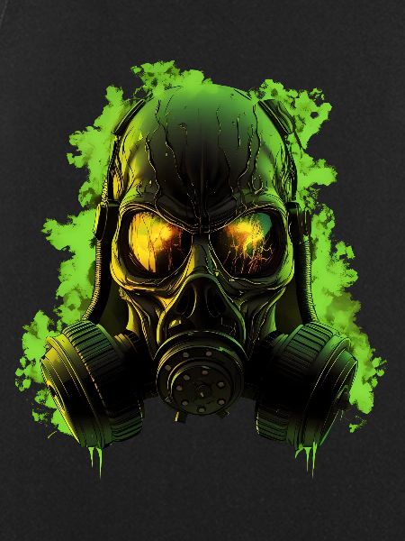 Gas Mask Green