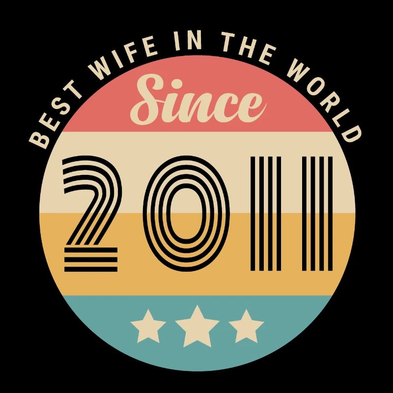 beste Ehefrau seit 2011. 30. Hochzeitstag