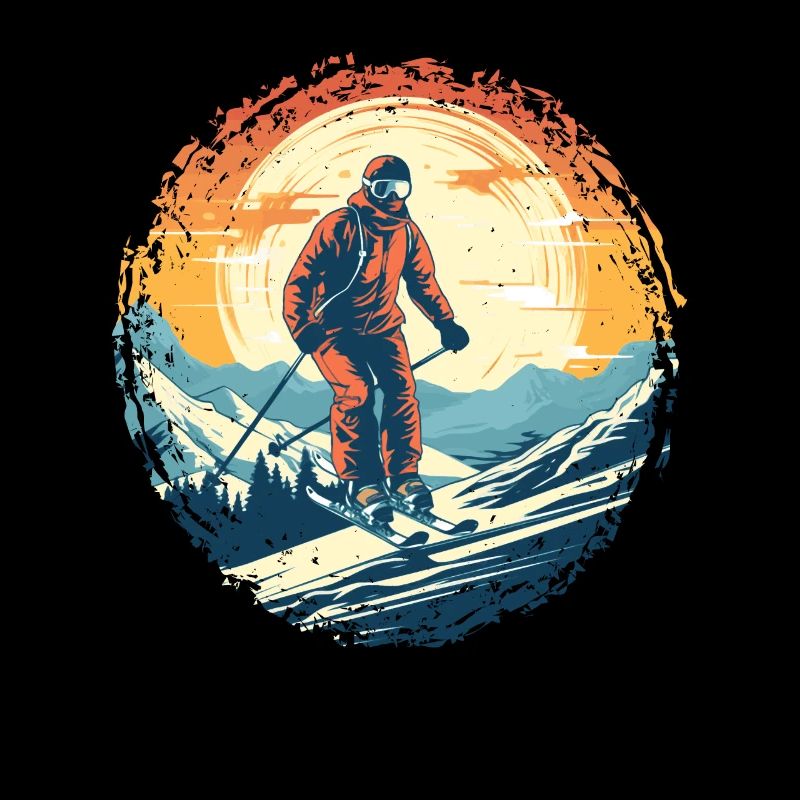 Planche à neige et ski puis après-ski