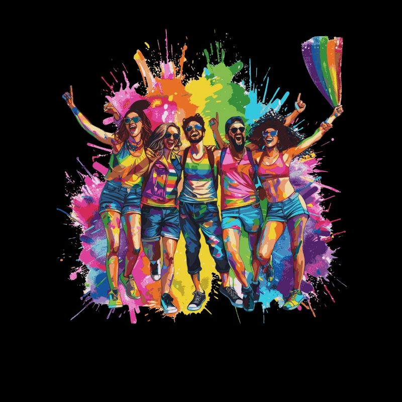 Rainbow Connection Embrace, Happy Pride