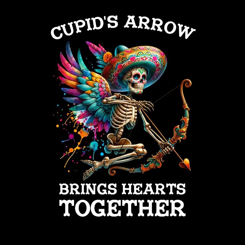 Cupidon unit les cœurs d’une seule flèche