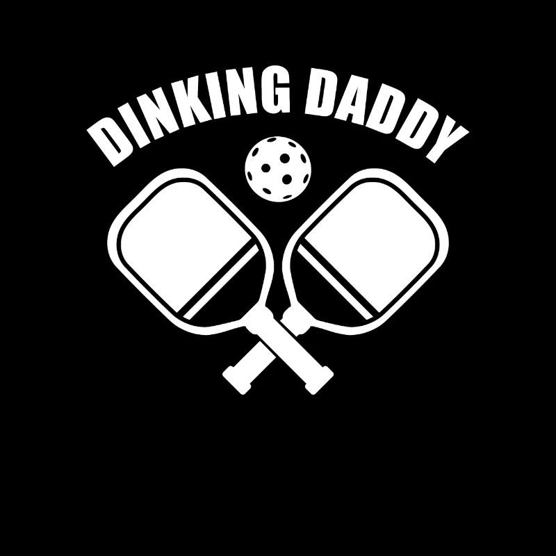 Pickleball Dinking Daddy Funny Pickleball Spieler