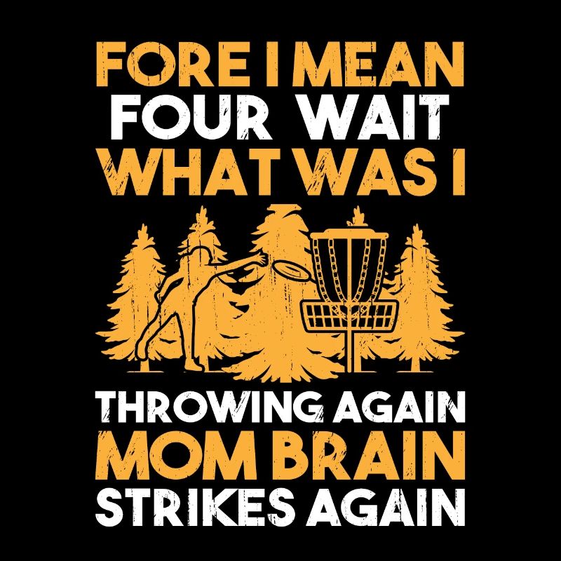 Disc Golf Player Disc Golfer Frisbee Player Par Pu