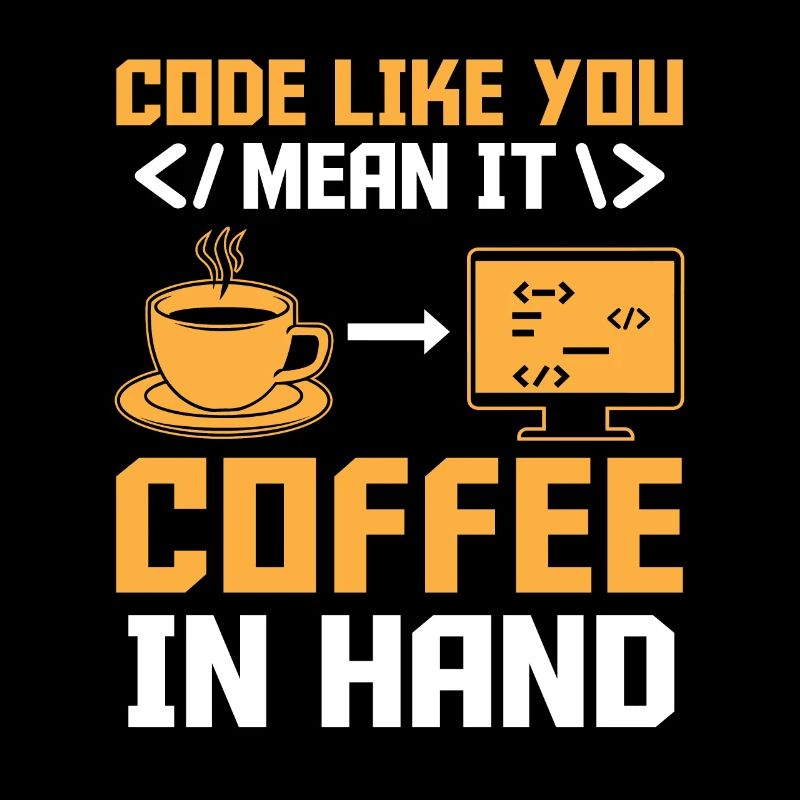 Coffee Coding Programmer Coder Developer Nerd Coff