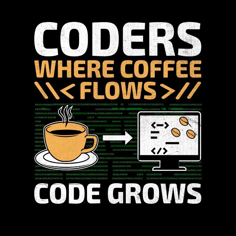 Kaffee-Codierung Programmierer Programmierer Entwickler Nerd Coff