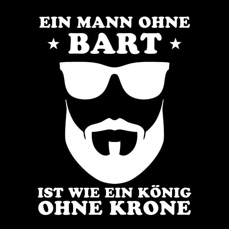 Ein Mann ohne Bart Vollbart Bartträger Bärtig