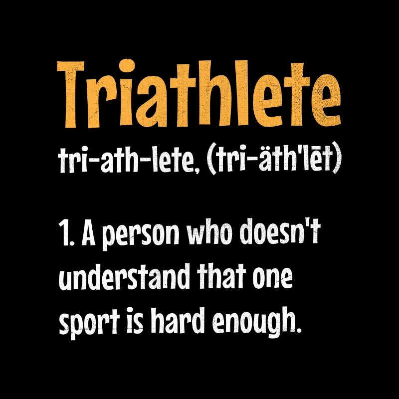 Triathlet: Eine Person, die das nicht versteht