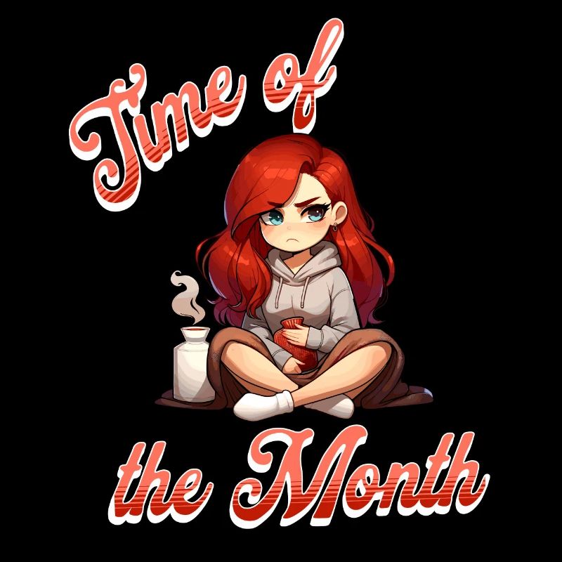 Periode – Zeit Des Monats Illustriert