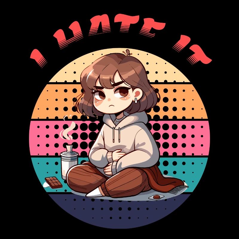 I Hate It - Humorvolle Periode Grafik