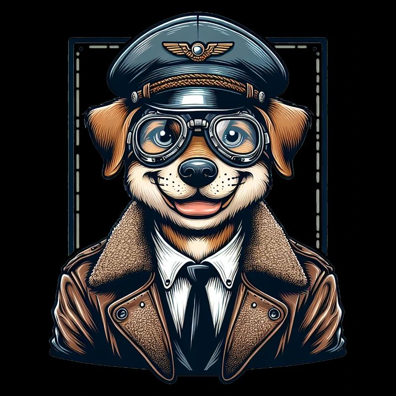 Cute Dog Pilot