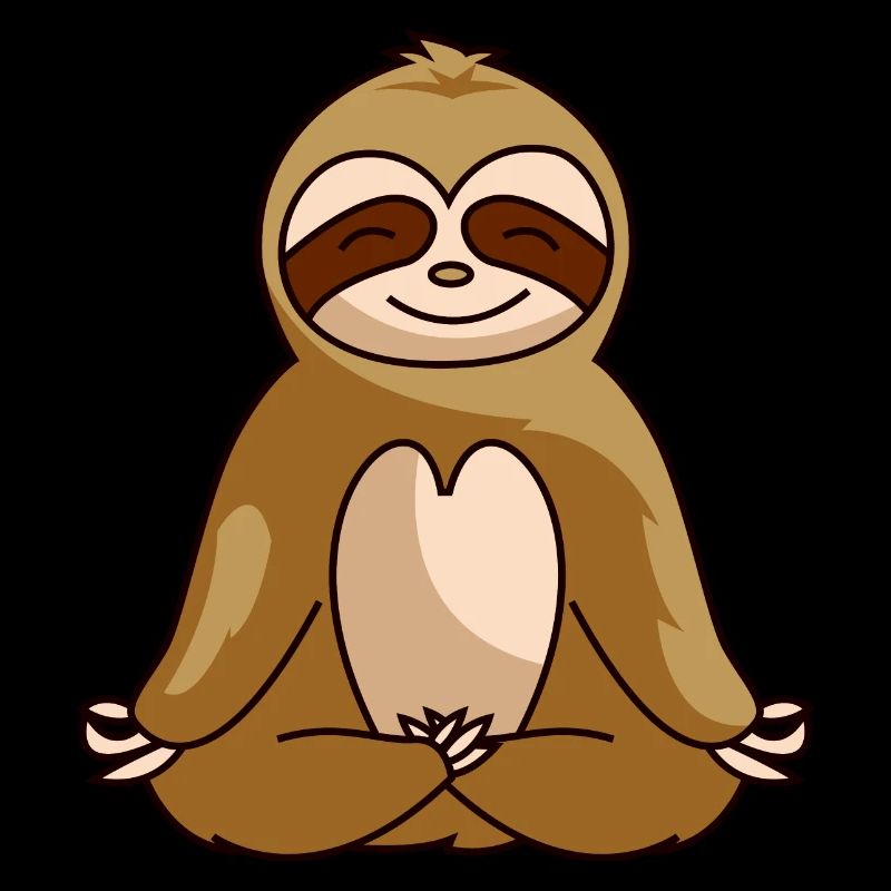 Sloth relax chill relax gift