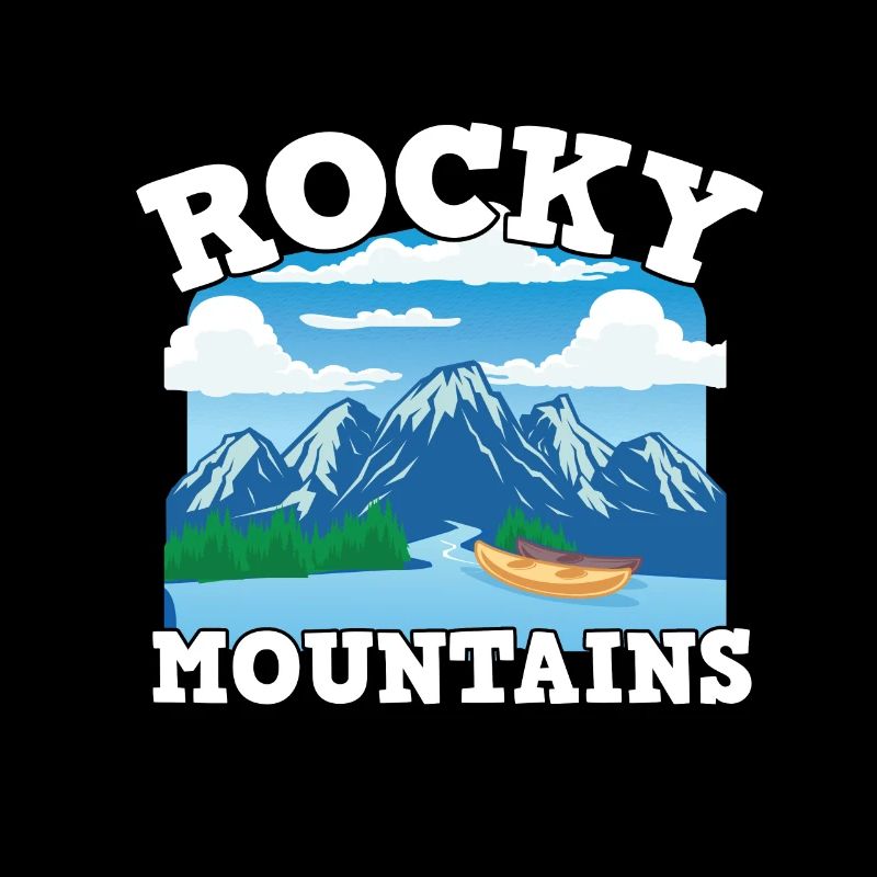 Canada pride Useh flag rocky mountains
