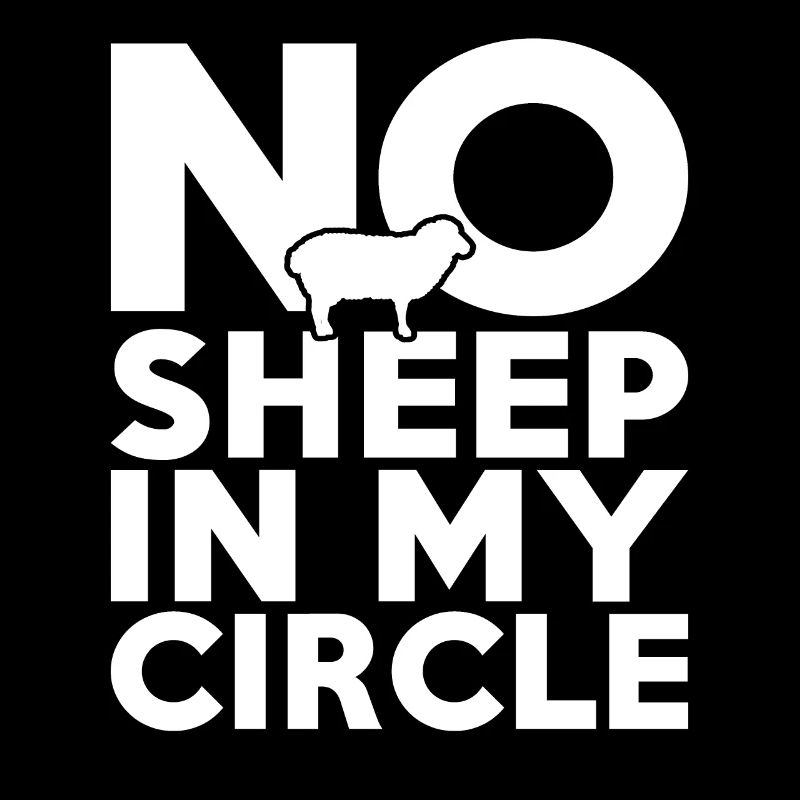 Pas de mouton dans mon cercle