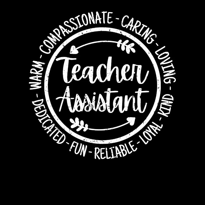 Lehrer Assistant Life Teaching Team Vintage