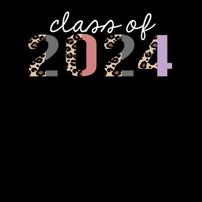 classe de 2024 Leopard Print Funny Gift
