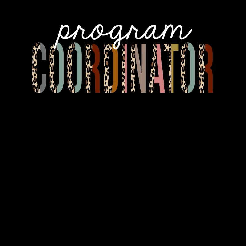 Coordonnatrice du programme Leopard Print Funny Gift
