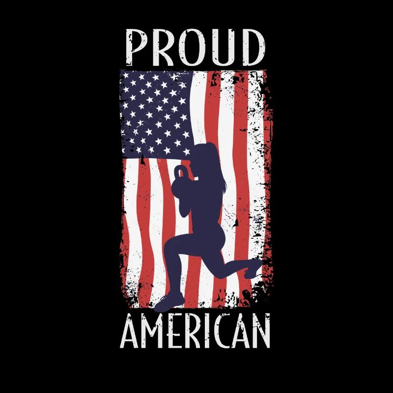 Drapeau américain HIIT