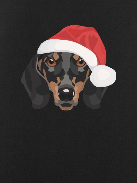 Teckel Joyeux Noël