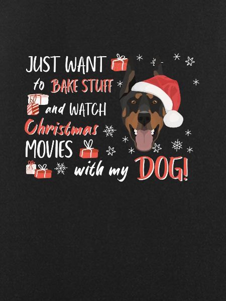 Doberman Joyeux Noël