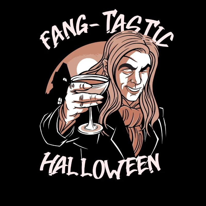 Fangtastic Halloween Vampire Woordspeling
