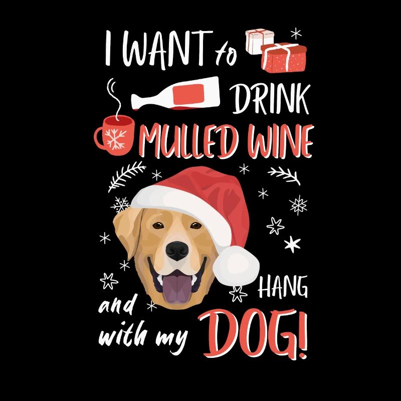 Labrador vin chaud Noël