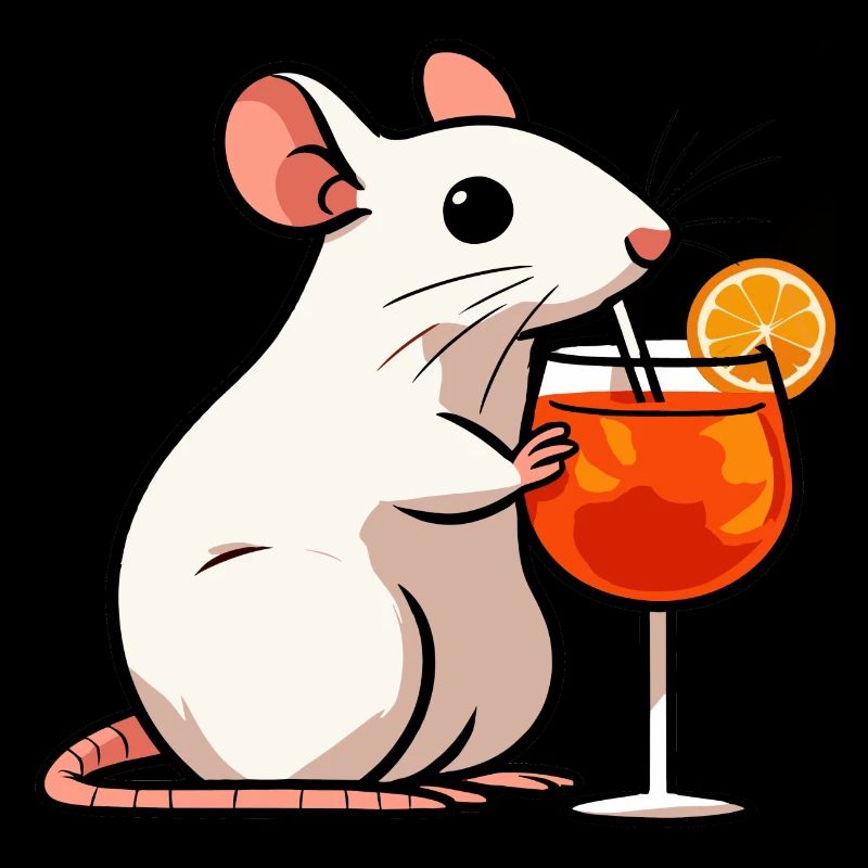 Weiße Ratte Aperitif Aperoli Spritz Campari Drink