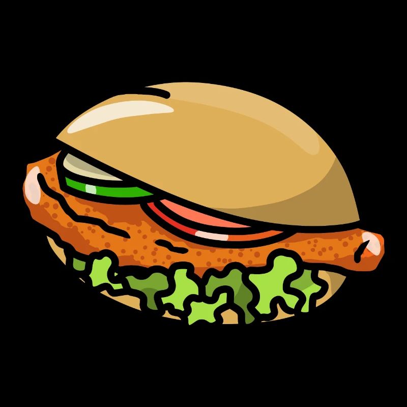 Hähnchen Schnitzel Schnitzelbrötchen Brötchen