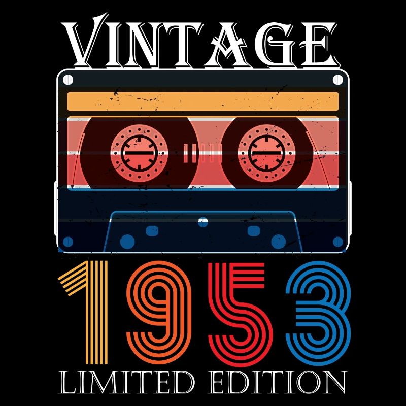 1953 Vintage Retro Jubiläum Limitierte Auflage