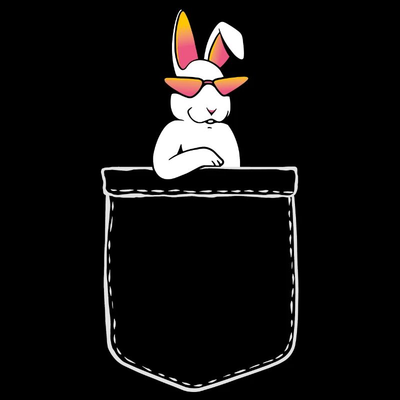 Breast Pocket Rabbit Cool Pet Gift