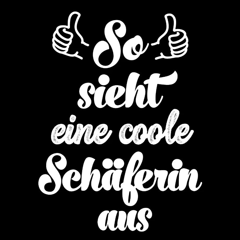 So sieht ein cooler Schäfer aus Schäferin Schafe