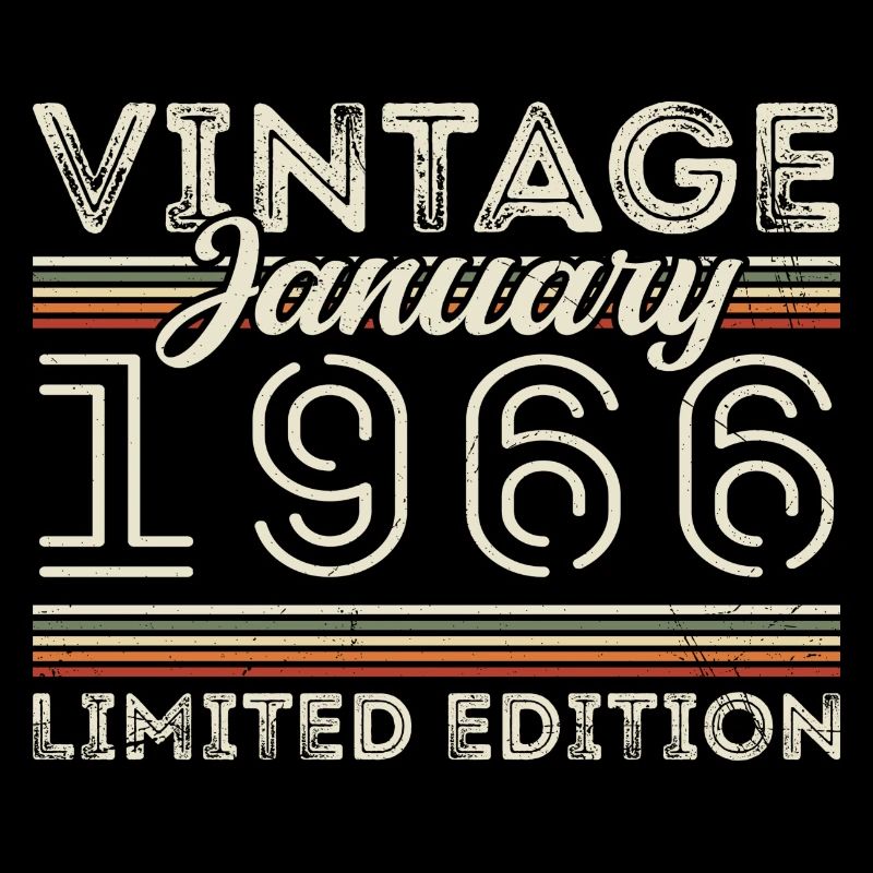 Janvier 1966 Né en 1966 - Anniversaire Janvier 1966