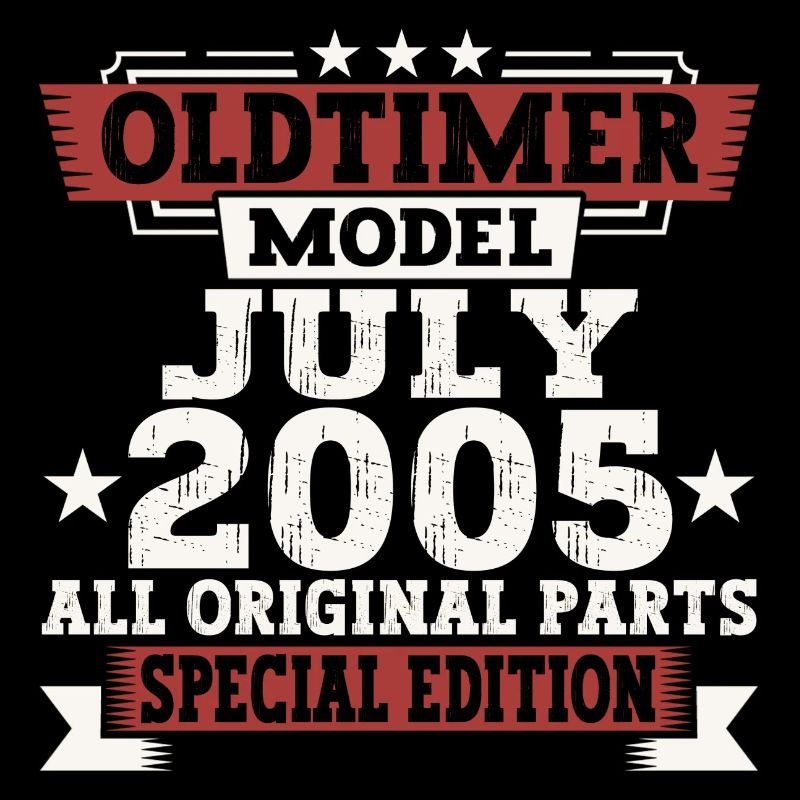 Oldtimer July 2005 17th Birthday Gift Men