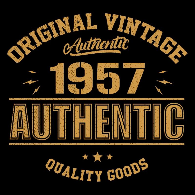 Authentic 1957 Cadeau D'anniversaire Original 1957