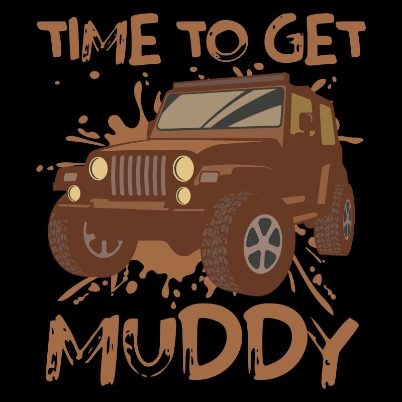 Time to get muddy Mudding race
