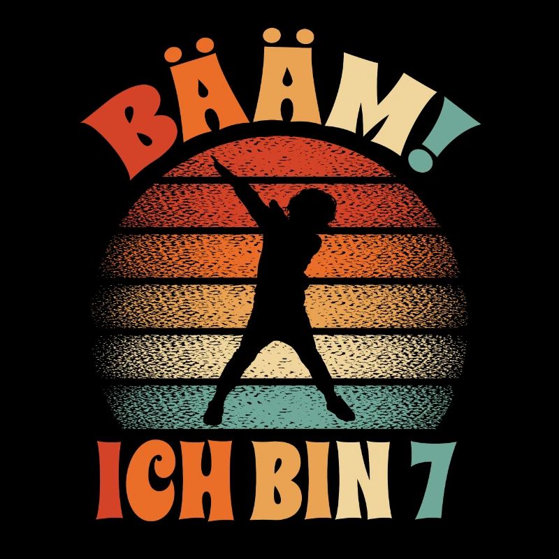 bääm ich bin 7 junge dabbing 7. Geburtstag