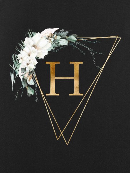 Customizable Monogram V