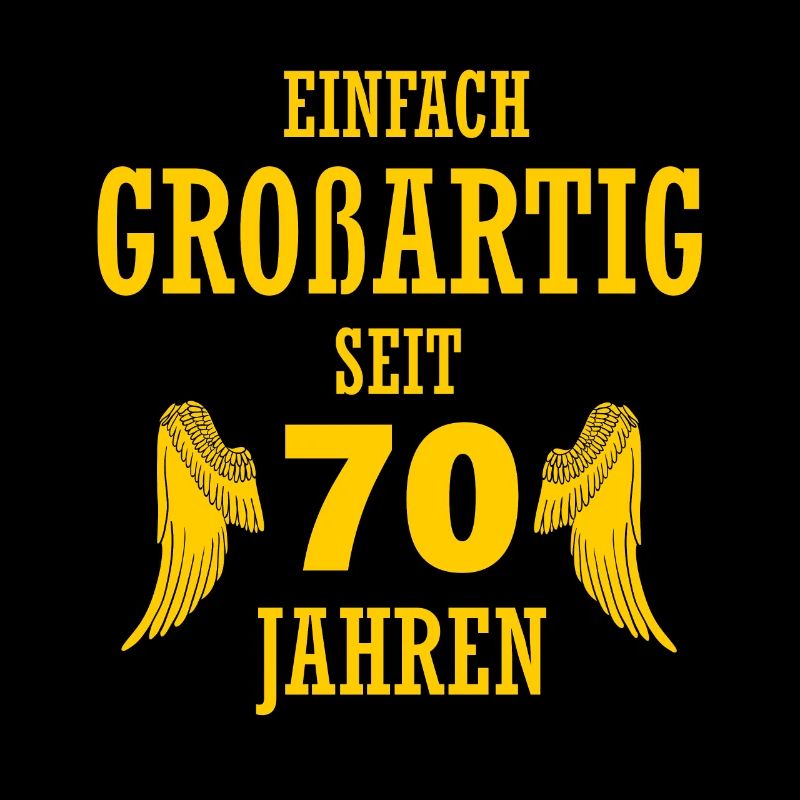 Großartig seit 70 Jahren Geschenk Geburtstag Mann