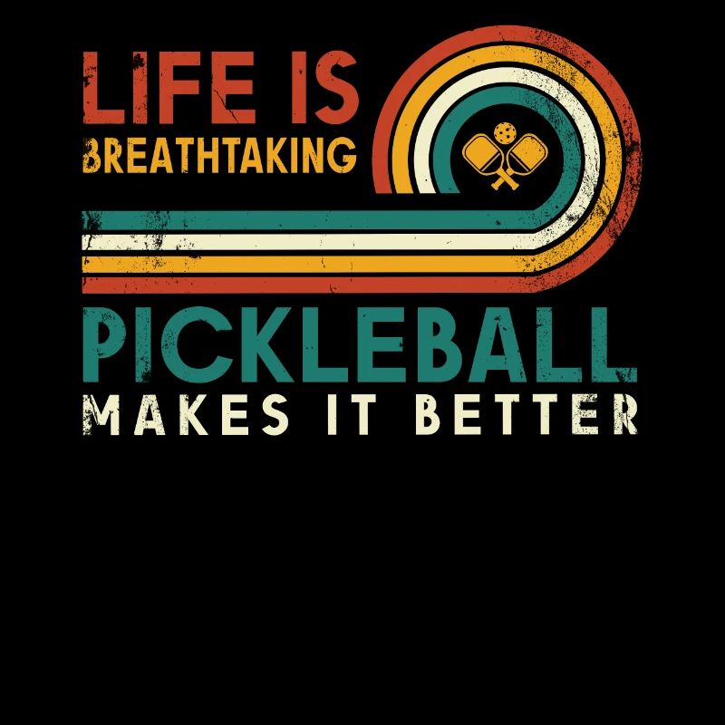 Life is amazing, Pickleball does it