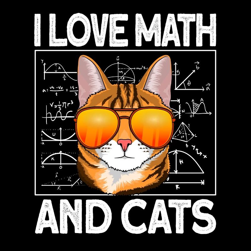 mathematics math teacher cat math arithmetic