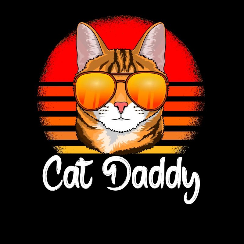 Cat Daddy Vintage katze Retro