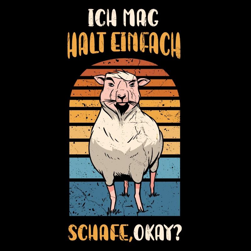 Ich mag einfach Schafe, Okay? Schaf