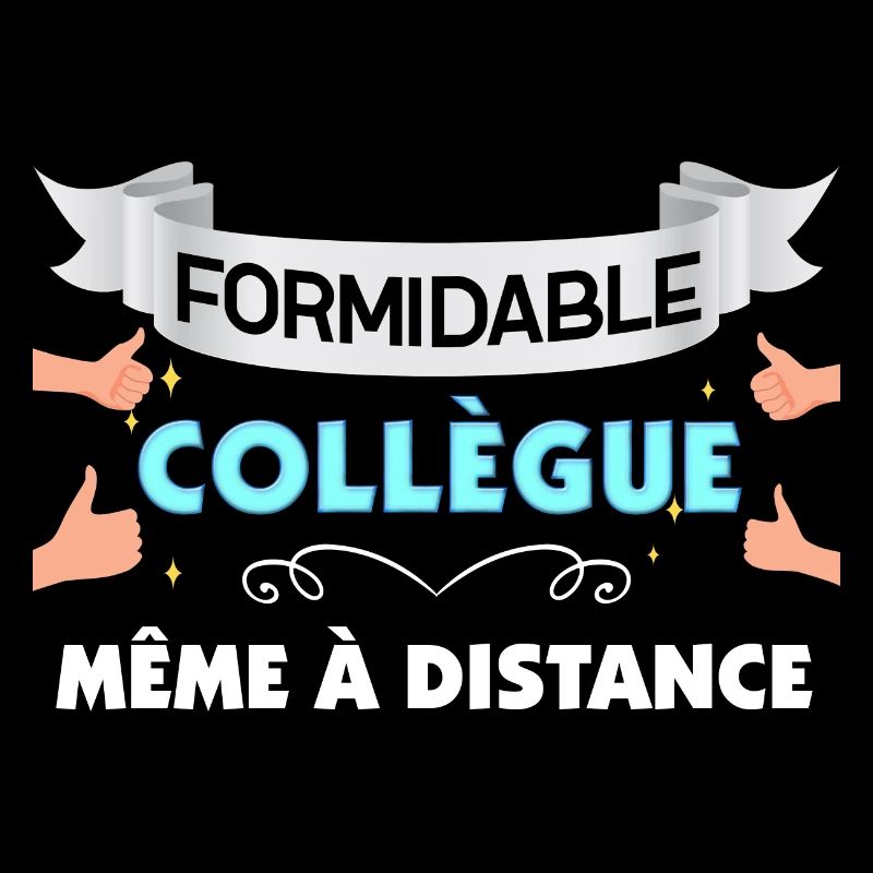 Formidable collègue meme a distance