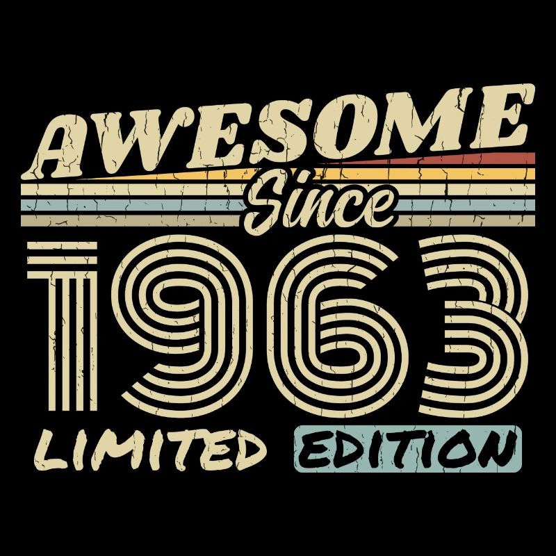 Vintage 1963 Retro - 1963 Geburtstagsgeschenk