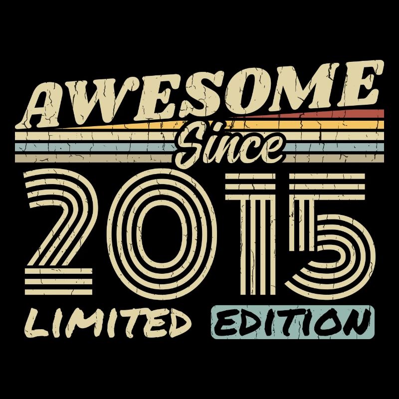 Vintage 2015 Rétro - Cadeau D’anniversaire 2015