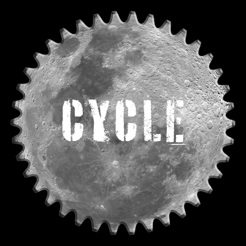 Balade à vélo sur la lune