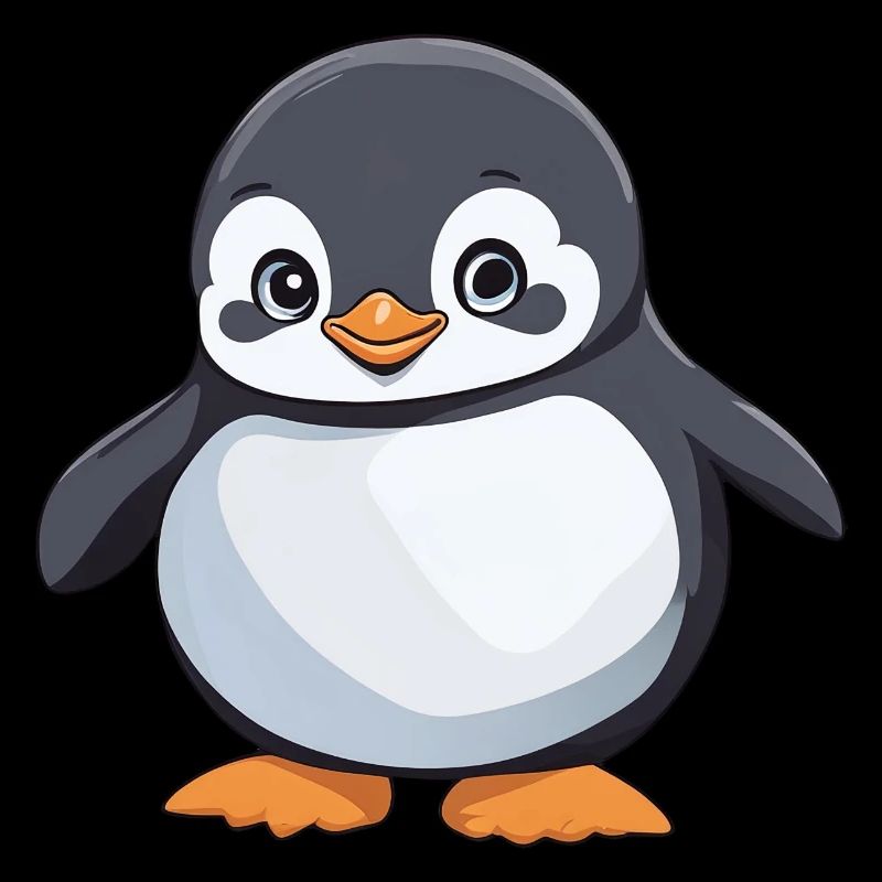 mignon pingouin petit pingouin